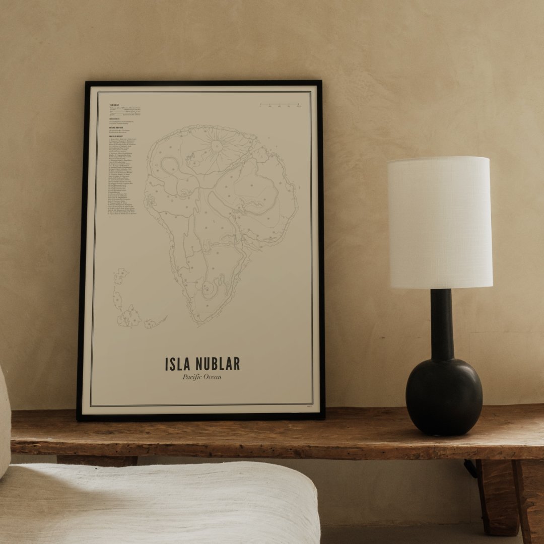 Poster van Isla Nublar | WIJCK. 